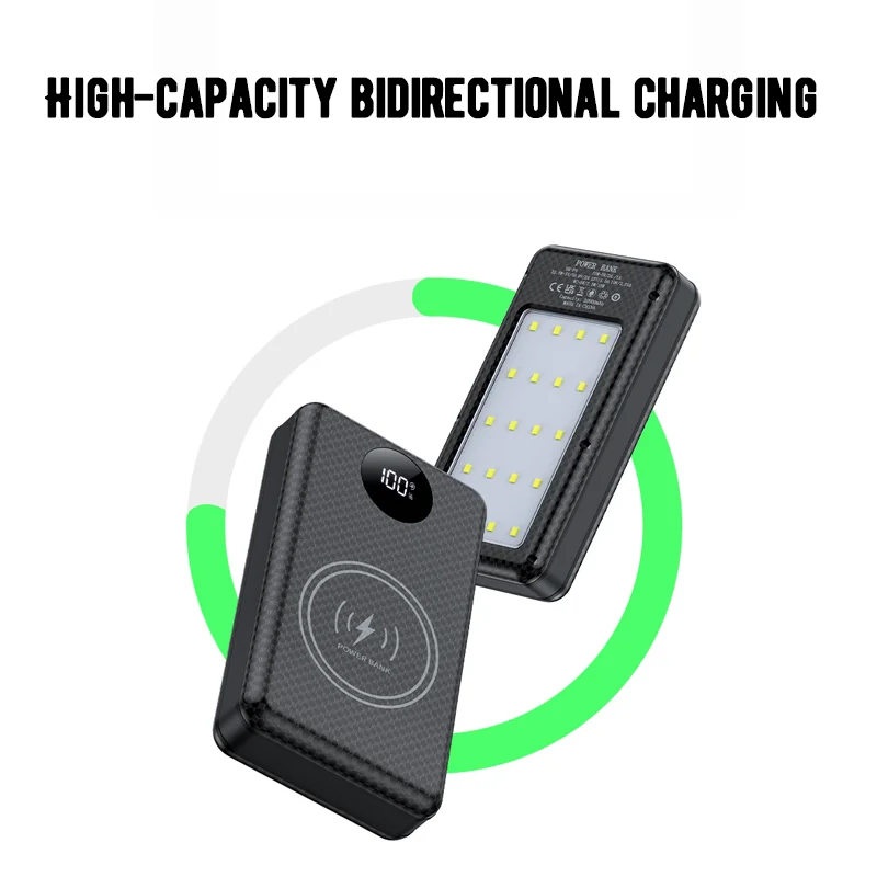 Portable Power Bank Battery Box Holder with Dual USB Charge
