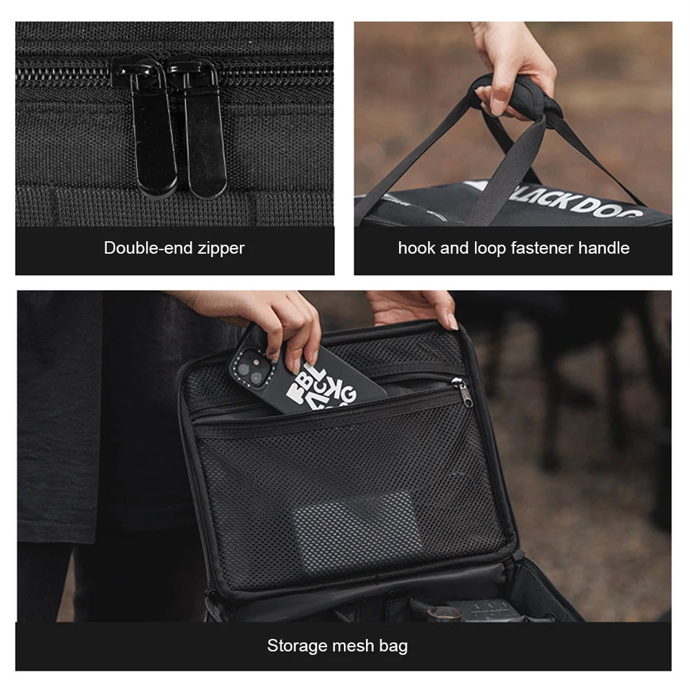 Blackdog 15L Camping Storage Bag Ultralight Outdoor Camping Travel Folding Handbag Luggage 600D Organizer Duffel Tactical Box