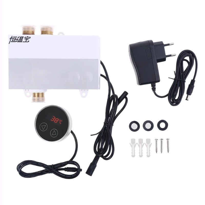 

Water Controller LCD for Touch Thermostatic Faucet Mixing Water Controller Water Temperature Mixer Mixed Controller EU P
