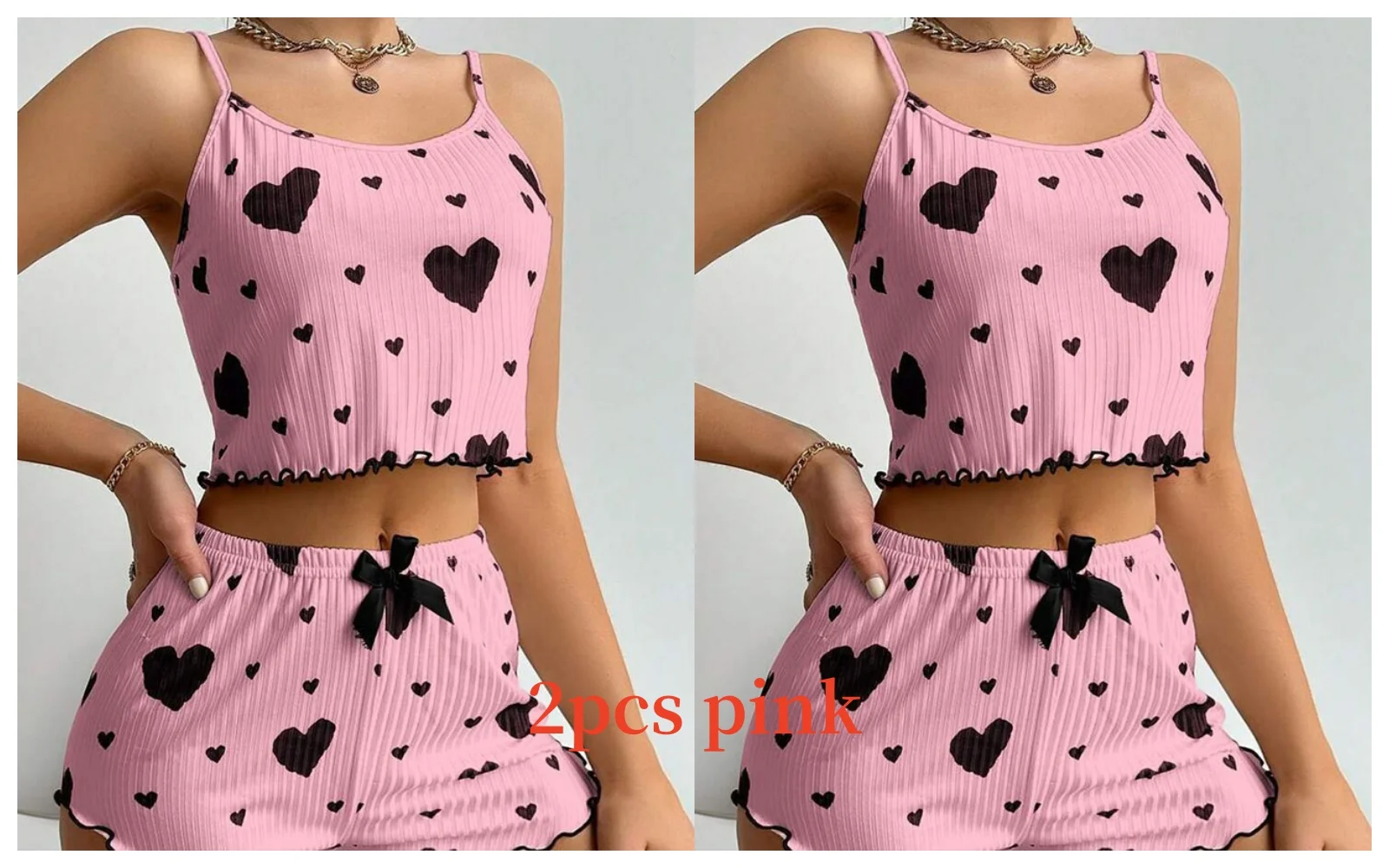 2pcs pink