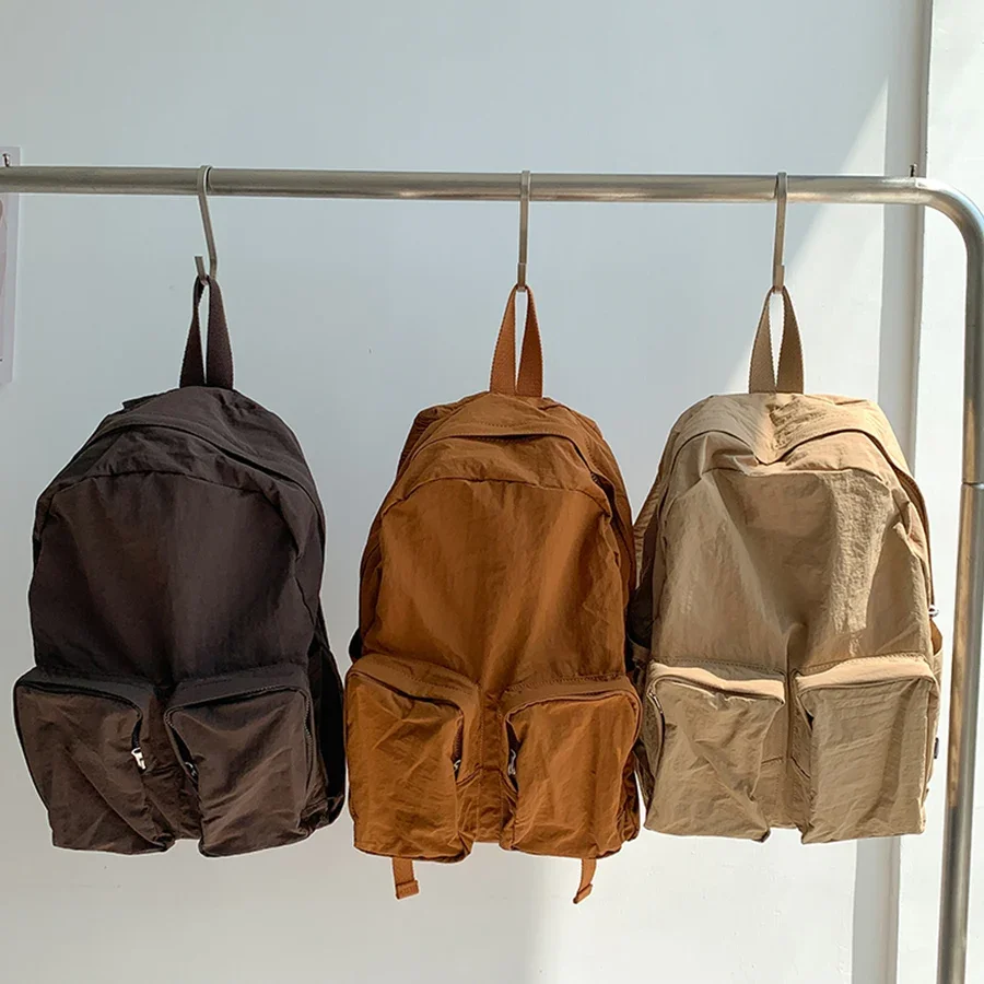 

Рюкзак женский для студентов колледжа, удобный дорожный вместительный ранец с несколькими карманами на одно плечо, школьная сумка для поездок