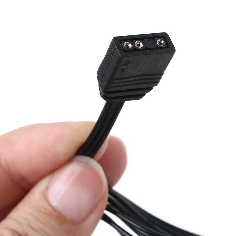 5V ARGB 12V RGB Hub 3-контактный адаптер-разветвитель от 1 до 11 с 3-контактным 4-контактным расширением RGB