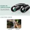 900x25 Zoom Telescope Professional BAK4 HD Powerful Binoculars Long Range Portable Outdoor Folding FMC Binocular Camping Travel 5