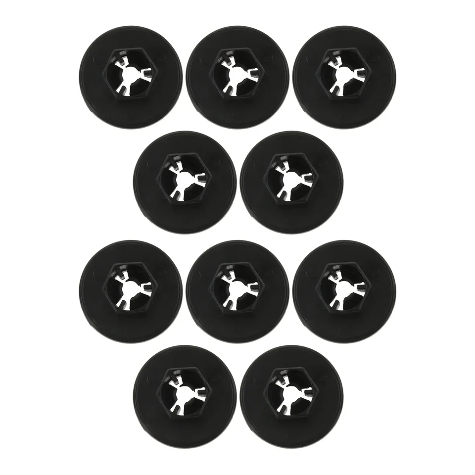 10 Dadi In Nylon Per Parafanghi E Paraurti 84145-26000 - Compatibili Con Hyundai E Kia, Misura 14mm