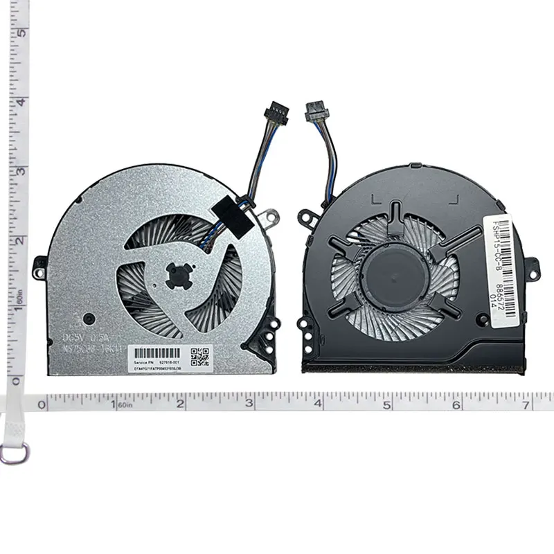 Ventola di raffreddamento per CPU portatile per Hp Pavilion 15-cx0007nl