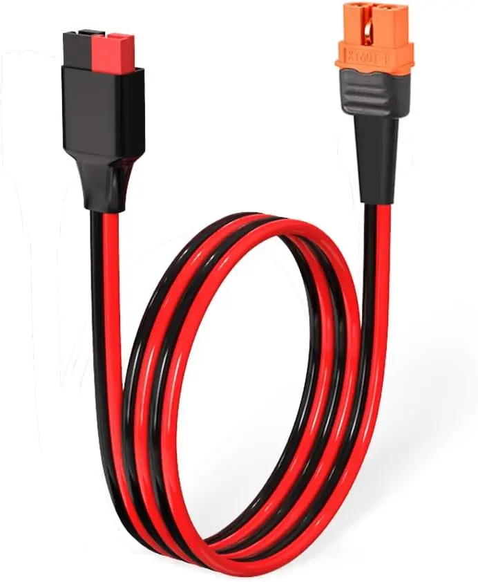 XT60i-앤더슨 어댑터 12AWG 앤더슨-XT60i 연결 케이블 (RC 배터리, 휴대용 태양광 발전소 및 태양광 패널용)