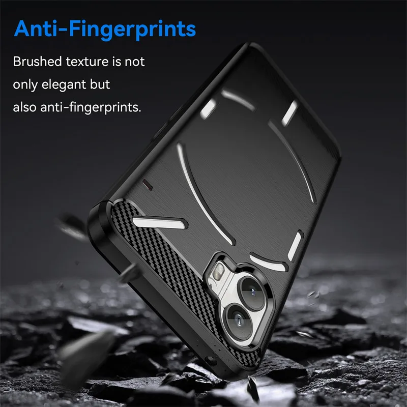 Enhanced Protective Silicone TPU Back Cover with Anti-Slip and Shockproof Features