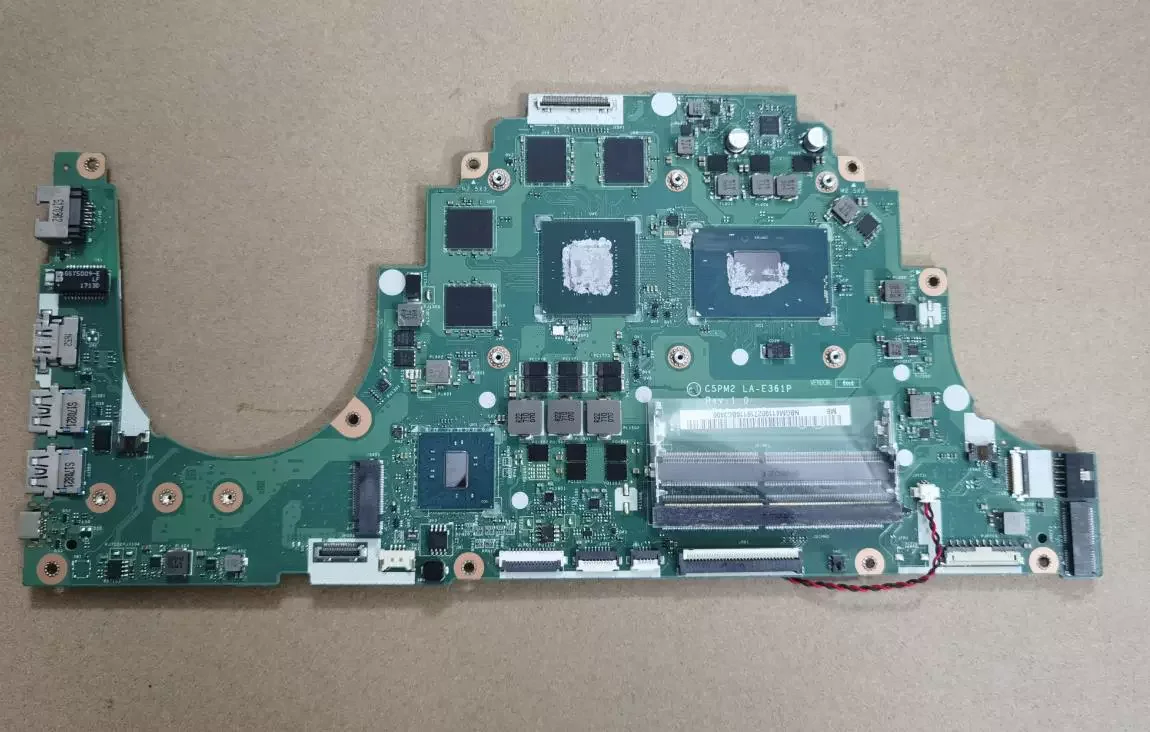 

For Acer aspire VX5-591 VX5-591G Laptop Motherboard.LA-E361P Motherboard With I5-7300HQ/I7-7700HQ CPU.GTX1050T 4g GPU. test Ok