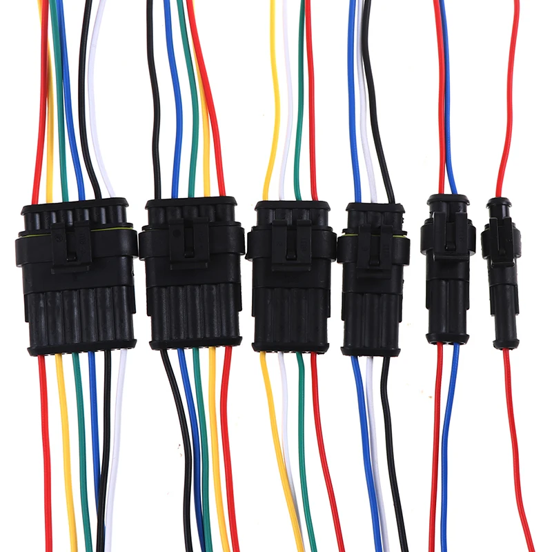 Bosch 2/3/4/6 Pin Waterproof Automotive Connectors - Clutch Connector Series Set