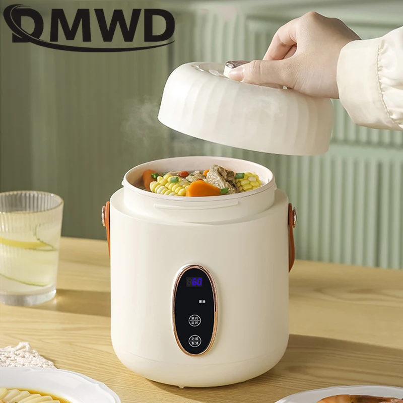 Bouilloire électrique cuiseur à riz boîte à déjeuner Portable Mini soupe ragoût marmite de cuisson lente bouillie alimentaire vapeur nouilles pâtes chauffage marmite 1 Bouilloire électrique cuiseur à riz boîte à déjeuner Portable Mini soupe ragoût marmite de cuisson lente bouillie alimentaire vapeur nouilles pâtes chauffage marmite 1