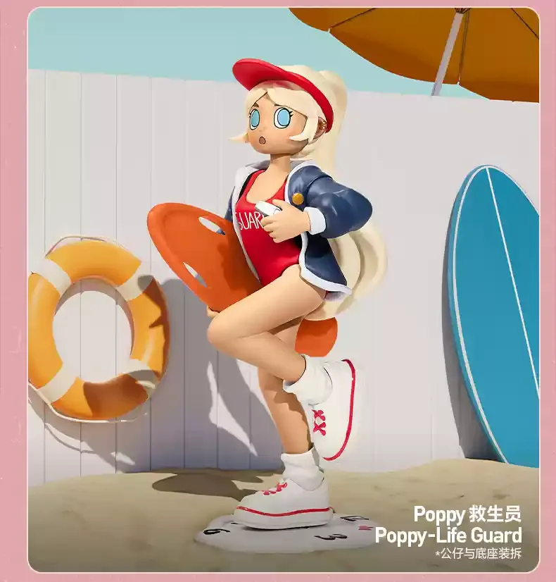 thumbnail image 1 of Peach Riot Rush Hour Series Blind Box Frankie Gigi Poppy Girl Anime Figure Kawaii Surprise Mystery Box Doll Model Toy Kids Gift, 1 of 5