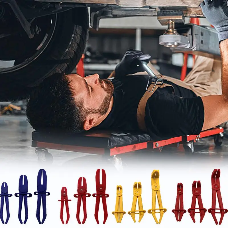 Flexible hose clamps pliers kit coolant hoses red line clamps pinch off set