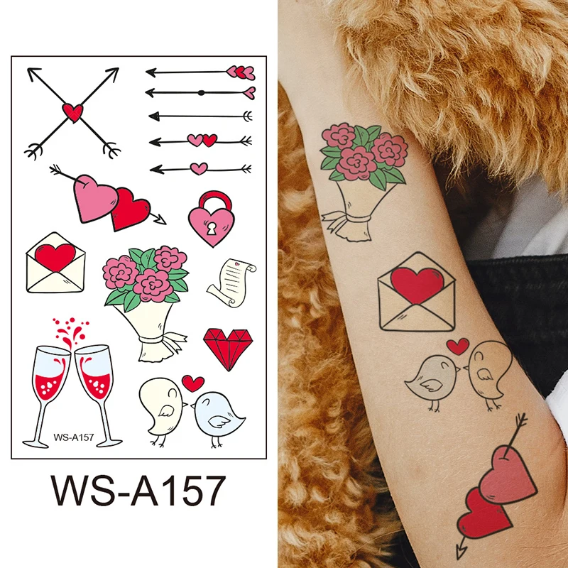 8 SemiPermanent Tattoos for Valentines Day  easyink