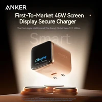 New Arrivals Anker Nano Smart 45W A121D Type C Charger Fast Charging head fast charging 16 Pro 15 14 Foldable Plug USB C Charger 5