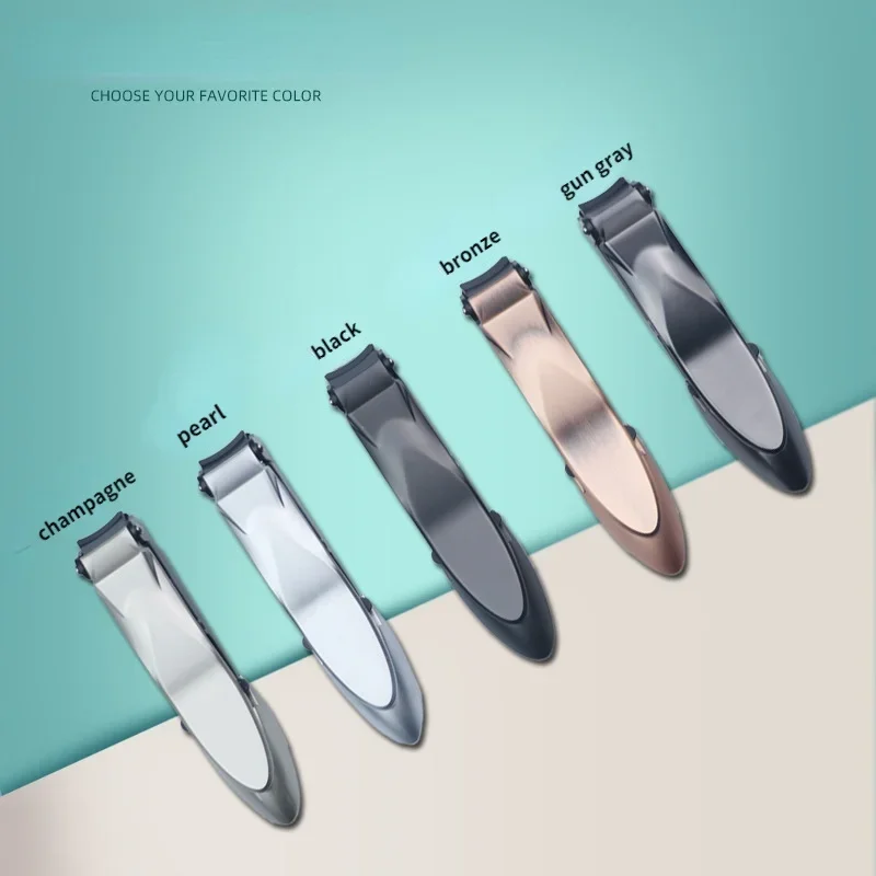 Anti-splash Nail Clipper Cicada Bionics Nail Cutter Stainless Steel Nail Tools Nail GrindPolish Nail Supplies for Professionals 4