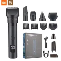 Xiaomi Youpin Men's 5-in-1 Multifunctional Grooming Set IPX6 Waterproof Hair Clipper Nose Hair Trimmer Shaver High-power JK-881 1