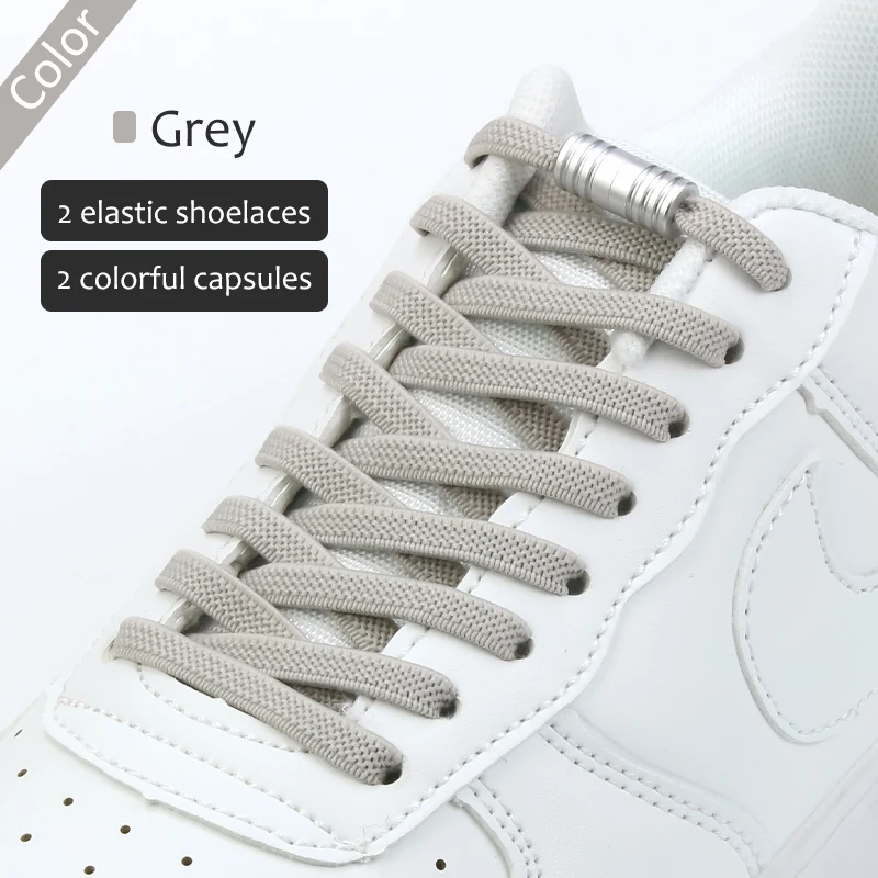 Normcore Elastic Lazy Shoelaces No Tie Shoe Laces For Kids and Adult  Sneakers Metal Lock Laces One Size Fits All Shoes - AliExpress