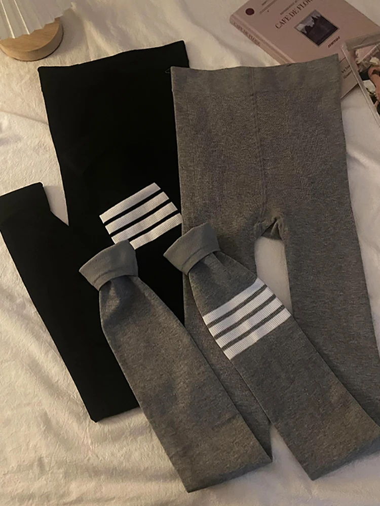 

Heliar женские эластичные брюки с высокой талией, полосатые цветные облегающие леггинсы, стильные брюки-карандаш, повседневные брюки для женщин