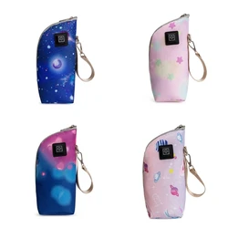 Convenient USB Powered Bottle Heater Adjustable Heat for Outdoor Adventures