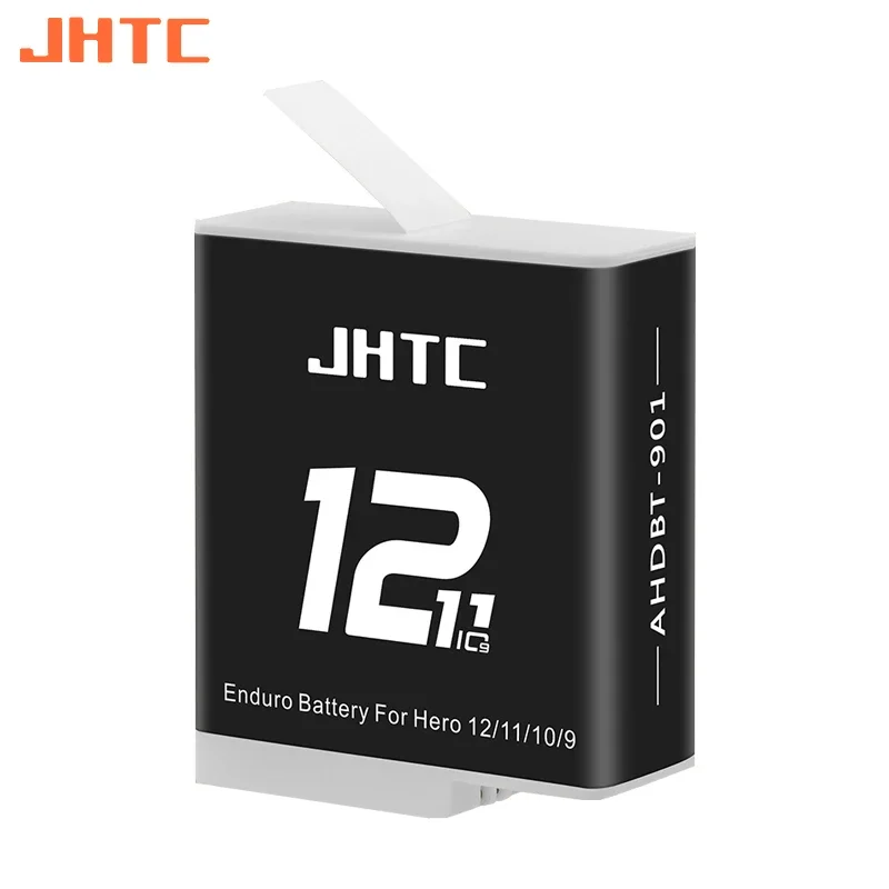 Batteries rechargeables pour GoPro Hero 9/10/11, pack de deux avec indicateur LED, achat malin pour prolonger l'usage.