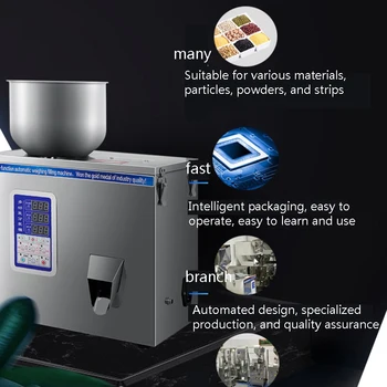 PBOBP 무게추 포장 기계 계량 기계, 옥수수 곡물 쌀 우유 분말 차 잎 설탕 구기자, 약용 물질