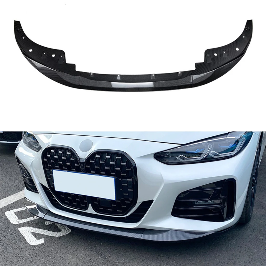 

M Performance Style Front Bumper Splitter Lip Spoiler Diffuser Bodykits For Bmw G22 G23 420i 430i 420d 430d M440i 2019-2023