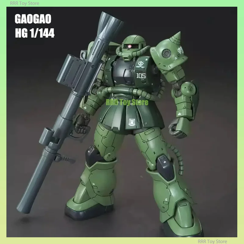 Набор моделей GAOGAO HG 1/144 в сборе, модель GTO MS-06C-6/R6 Zaku 2 типа, искусственные фигурки, робот, пластиковая модель, хобби, кукла, детские игрушки, подарки