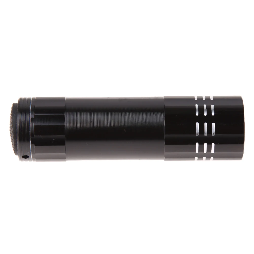 Mini UV ULTRA VIOLET 9 LED Flashlight Torch 4.5v Light Waterproof Aluminum Lamp Outdoor Portable Tactical Lighting Tool UV Lamp