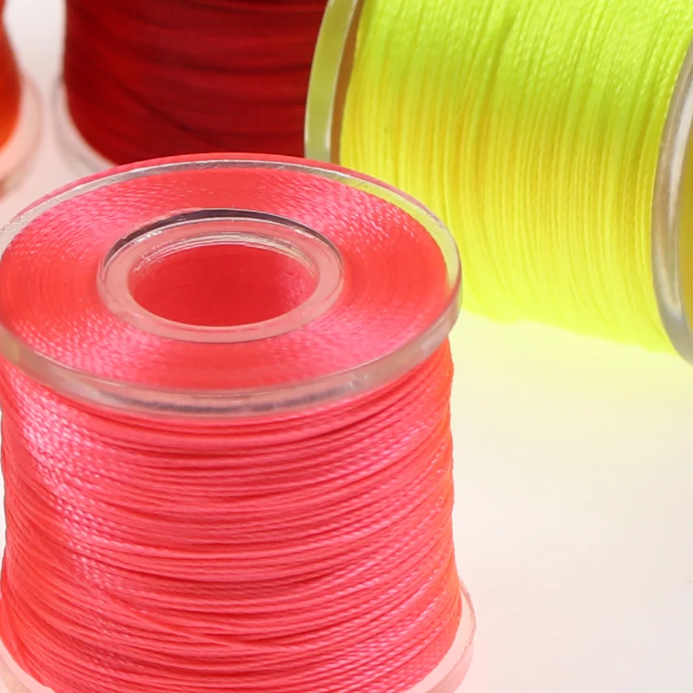 Vtwins 120D 150D UV Slowing Jigging Assist Hook Binding Thread Heavy Duty Assist Fishing Line Hand-knitted Thread Tackle