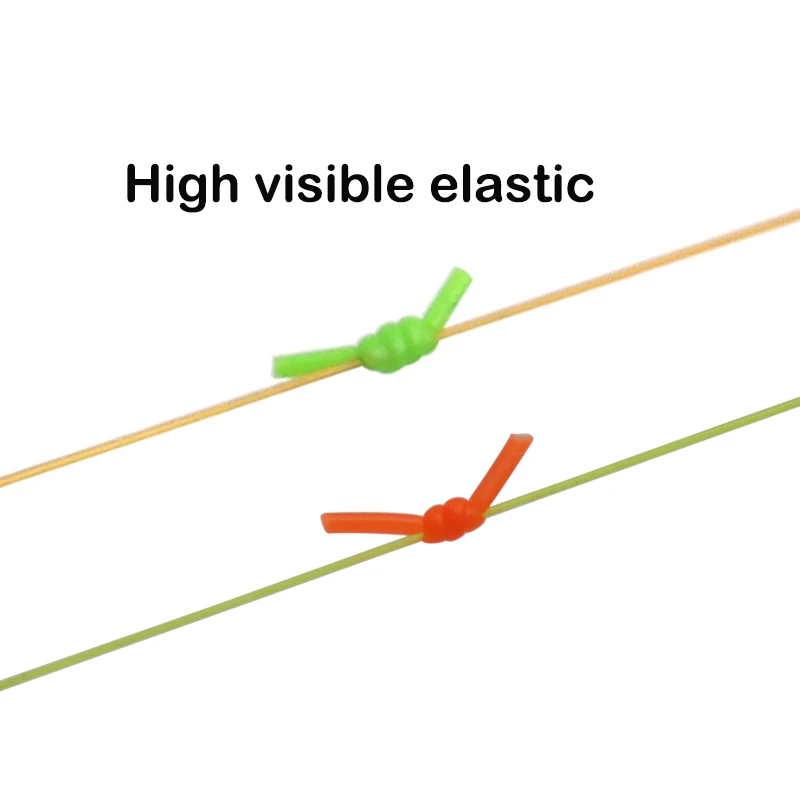 Carp Fishing Line 6m 1PC Elastic Carp Marker Knot Tool Hair Rigs Line Distance Reel Marker Tool for Fishing Accessories fishing line fishing tackle