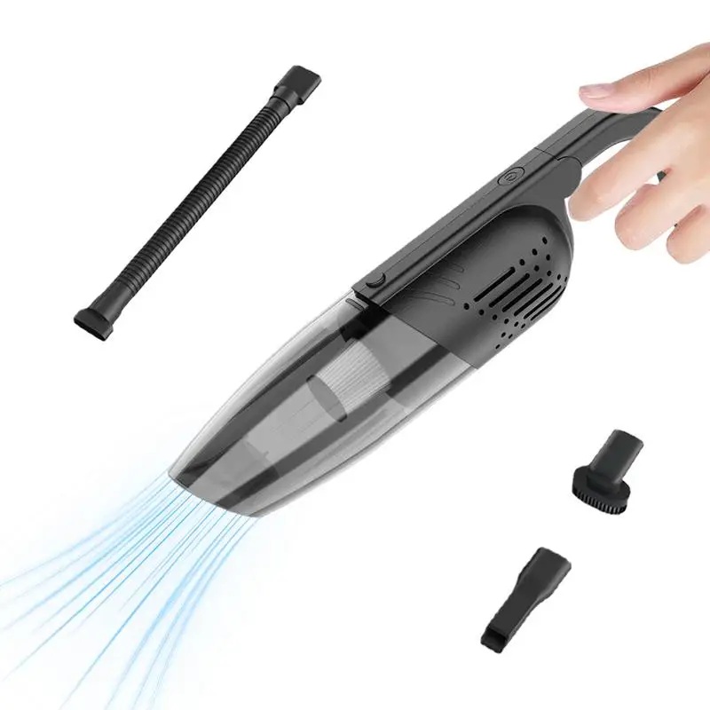 

Car Vacuum Cordless Rechargeable Car Vacuum 6000Pa Suction Power Car Vacuum Cleaner Portable For Vehicle Home Car Carpet