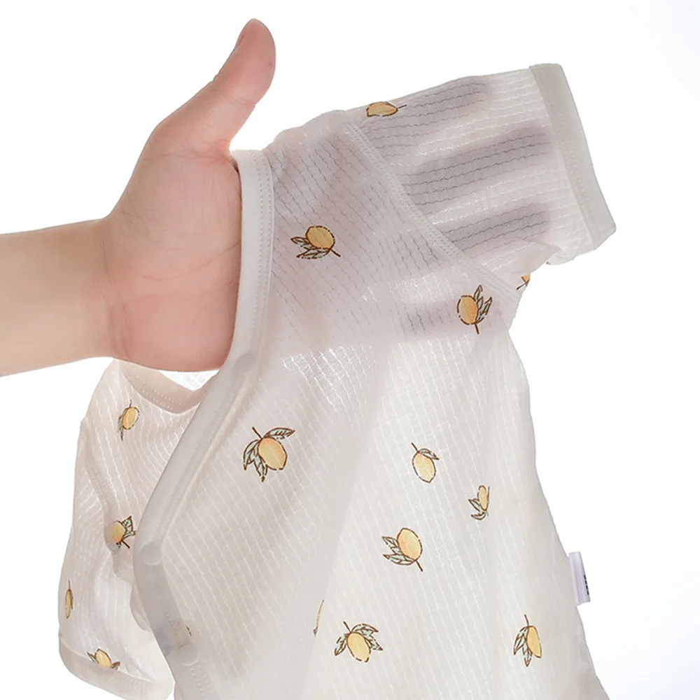 Baby Boy Summer Bodysuit Short Sleeve Cotton Thin Type Brethable Newborn Clothes Baby Girl Rompers Hot Selling 2