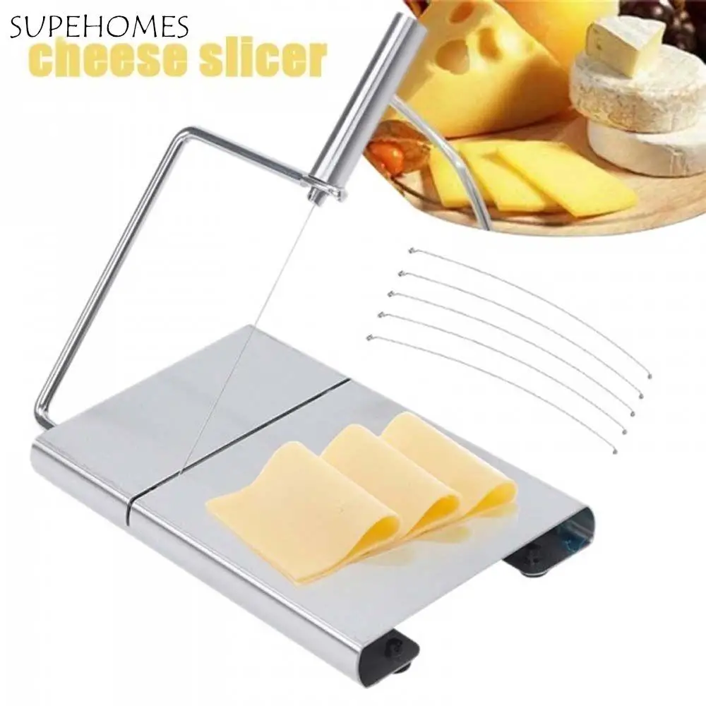 

Durable Universal Stainless Steel Cutting Wire Peeler Grater Butter Cutter Board Cutting Cheese Slicer Kitchen Tools