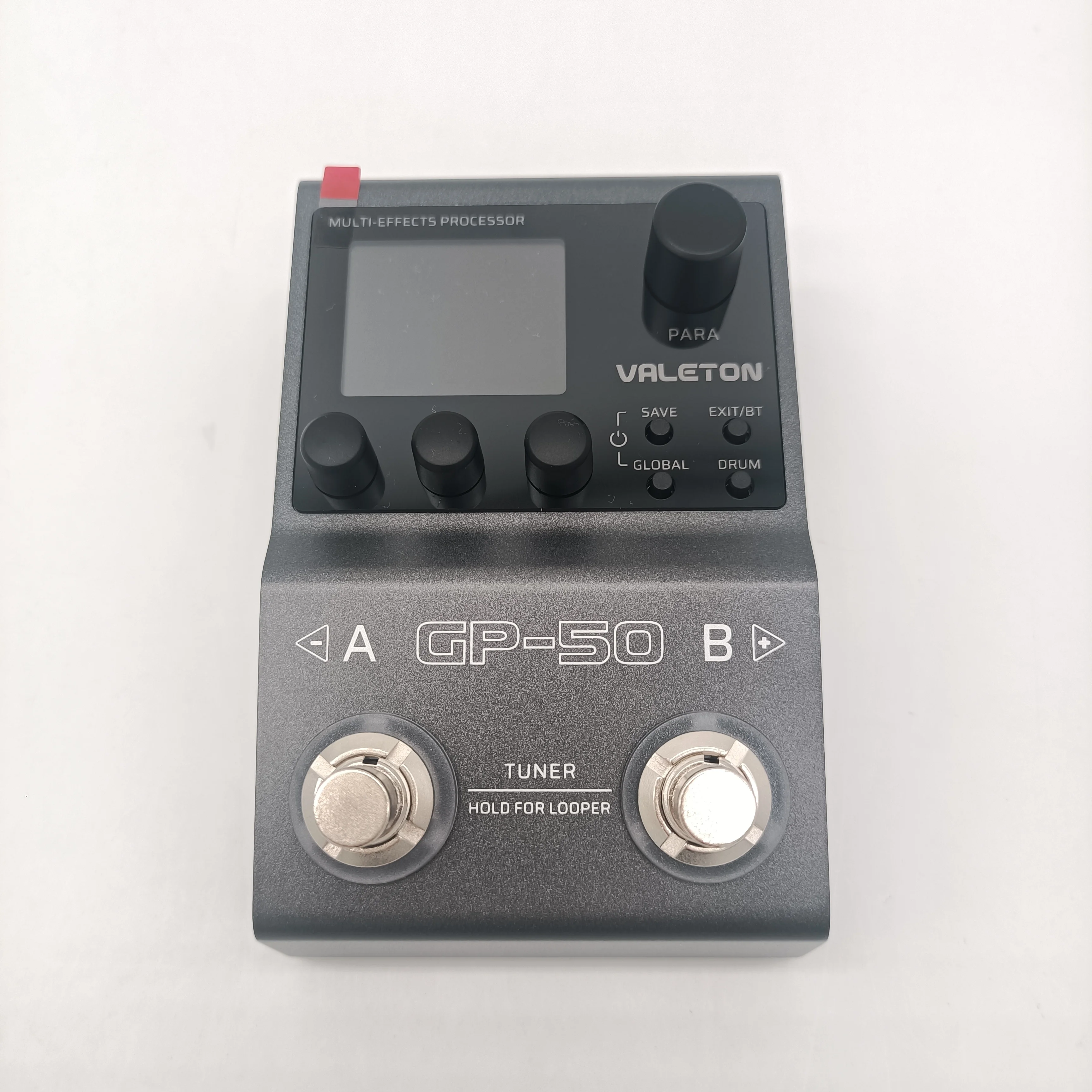 Valeton GP-50 멀티 이펙트 프로세서 스냅톤 및 IR 로더, 음악가를 위한 듀얼 1/4″ TS 언밸런스드 스테레오 출력 잭 포함