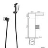 Bathroom Bidet Faucet Strong Pressure Shower Tap Clean Washer Mixer Muslim Hot$Cold Water Mixer Square Shower Sprayer Head Crane 2