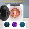 13.2LB Portable Clothes Dryer, 3.5 Cu.Ft High End Front Load Tumble Laundry Dryer with LCD Touch Screen, Stainless Steel Tub 4