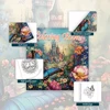 1pc,Adult coloring book,30 sheets different patterns 8.3x8.3''100gsm,is a Valentine's Day Easter holiday gift 3