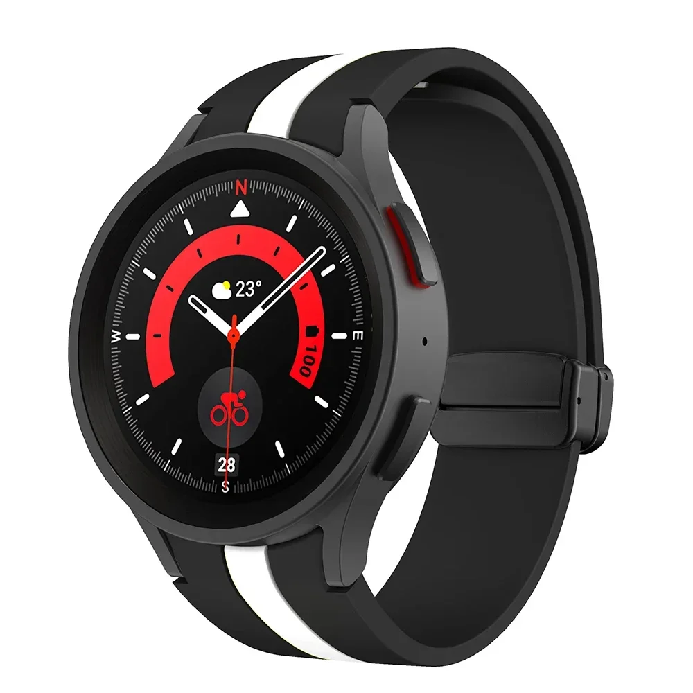 Magnetic Buckle Silicone Strap