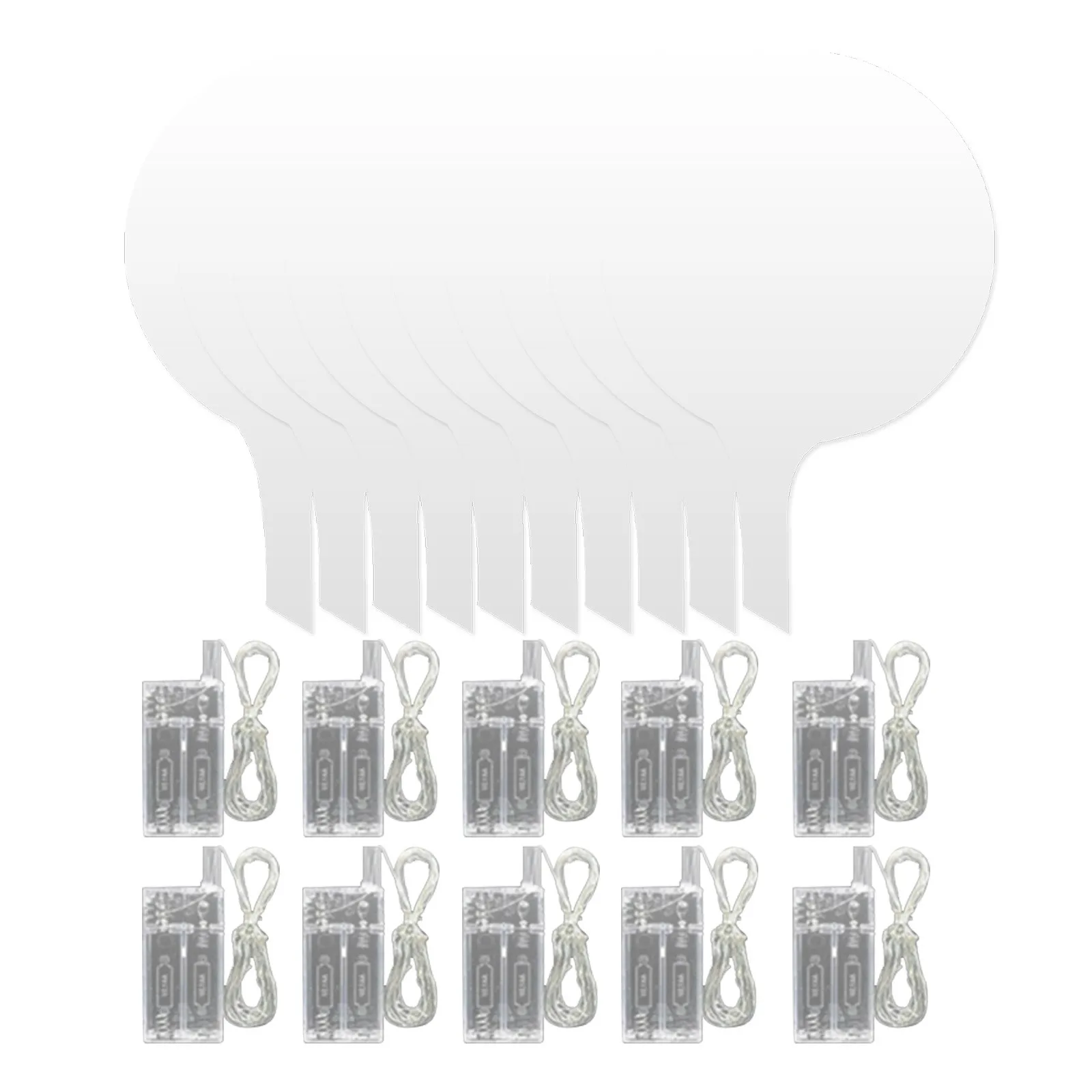 

Led Balloons 10 Pack, Light Up Balloons 20 Inches Clear Helium Balloons Glow Bubble Balloons With String Lights For Party декор