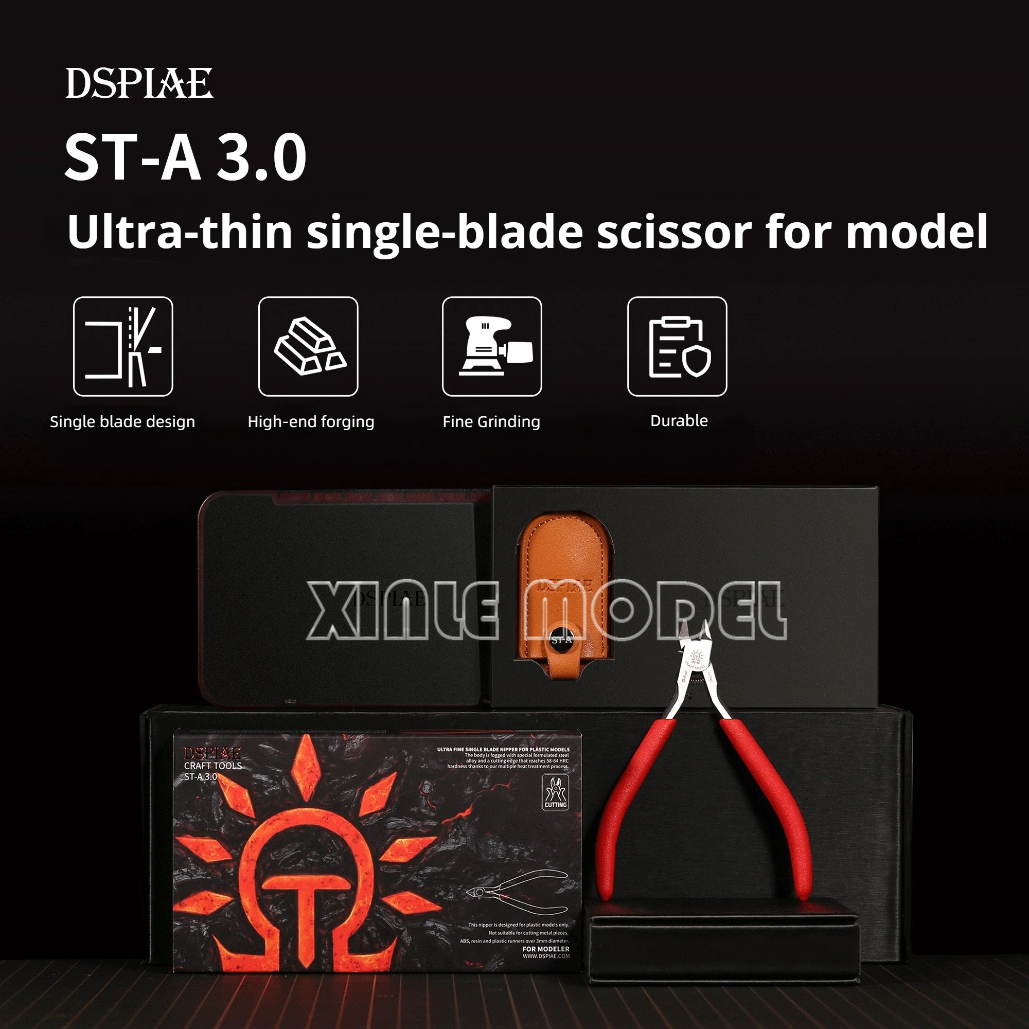 DSPIAE ST-A 모놀리식 펜치 3.0 새 버전 수공구 펜치, 스케일이 없는 다기능 팔꿈치, 모델용, 전기 부품