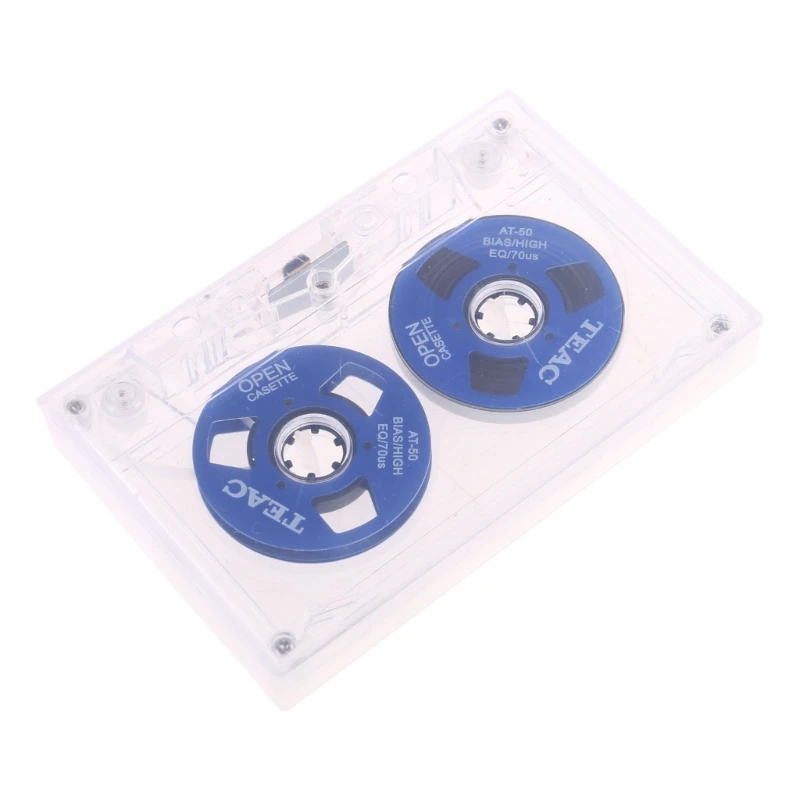 Double-sided Color Housing Empty Tape Metal Cassette Blank Tape Can Record 50 Minutes Professional Blank Cassette