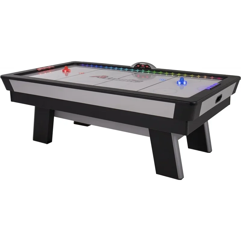 

Atomic Top Shelf 7.5’ Air Hockey Table with 120V Motor for Maximum Air Flow, High-Speed PVC Playing Surface for Arcade-Style Pla
