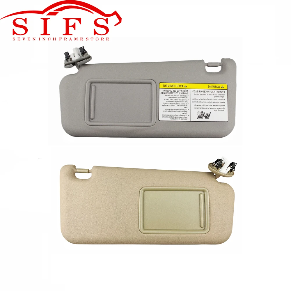 Car-Interior-Front-SunVisor-Panel-w-Makeup-Mirror-Light-Sun-Visor-For ...