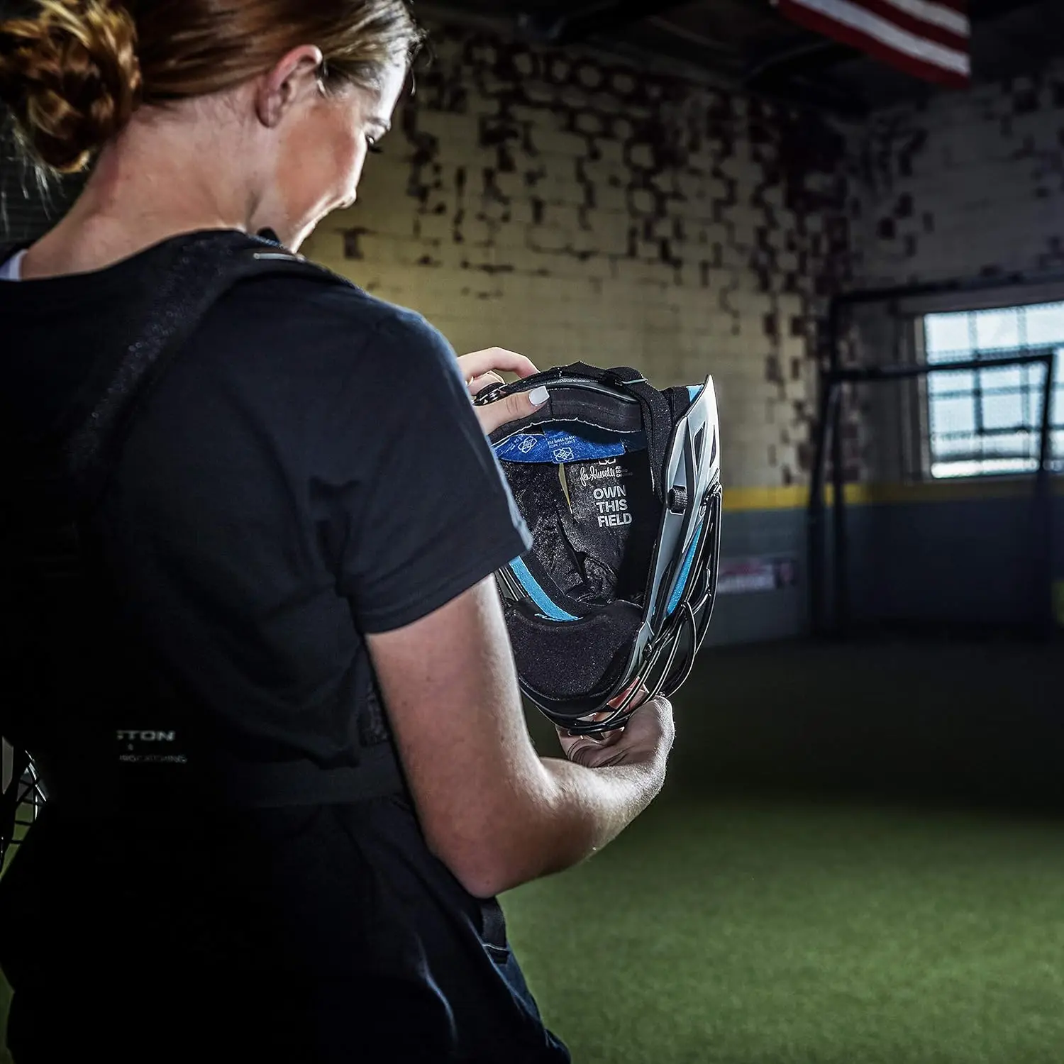 JEN SCHRO THE VERY BEST Softball Catcher's Helmet Small/Large Multiple Colors