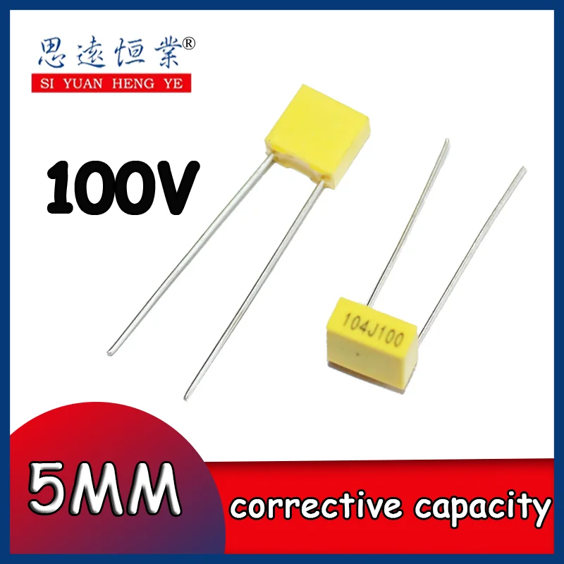 

100PCS Correction capacitor v102j 100/222/472/103/223/333/683/104 - j is capacitor pin pitch 5 mm