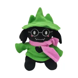 Deltarune juguete de peluche Kawaii Ralsei Lancer, figura de dibujos animados, animales suaves, regalo para niños, 25cm