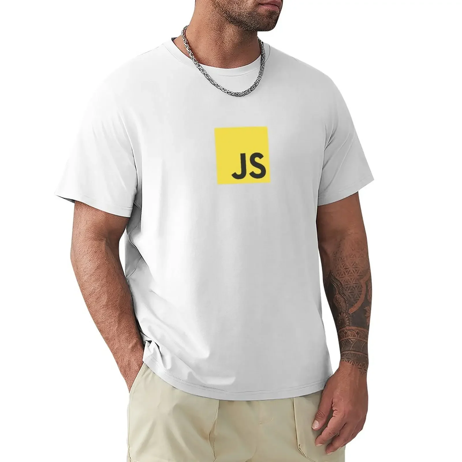 

JavaScript T-Shirt sweat Short sleeve tee oversizeds vintage clothes mens t shirts pack