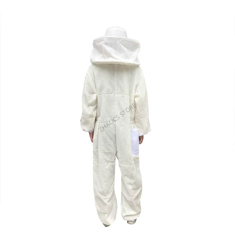 1pcs Beekeeping Equipment 3-layer Mesh Bee Keeping Suit Oversize 6xl Beekeeper Costume Breathable Anti bee Clothes beekeeping suit,beekeeping clothing