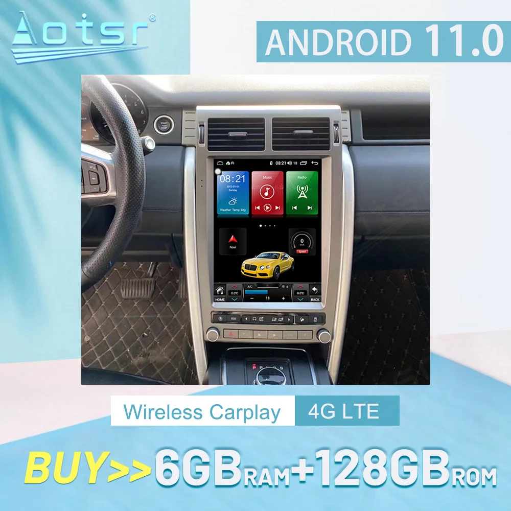 

For Land Rover Discovery Sport 2016-2020 Carplay Android Car Stereo Radio Multimedia Player GPS Navigation Auto Audio Head Unit