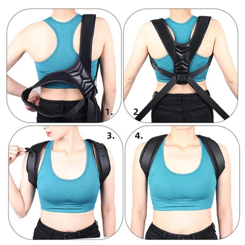 Upper Back Support Posture Band Braces Clavicle Back Straightener Shoulder For Men And Women Improve Posture